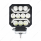 10 LED High Power LED Work Light With "U" Light Guide-White