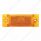 Rectangular Light (Clearance/Marker) With Reflex Lens - Amber Lens