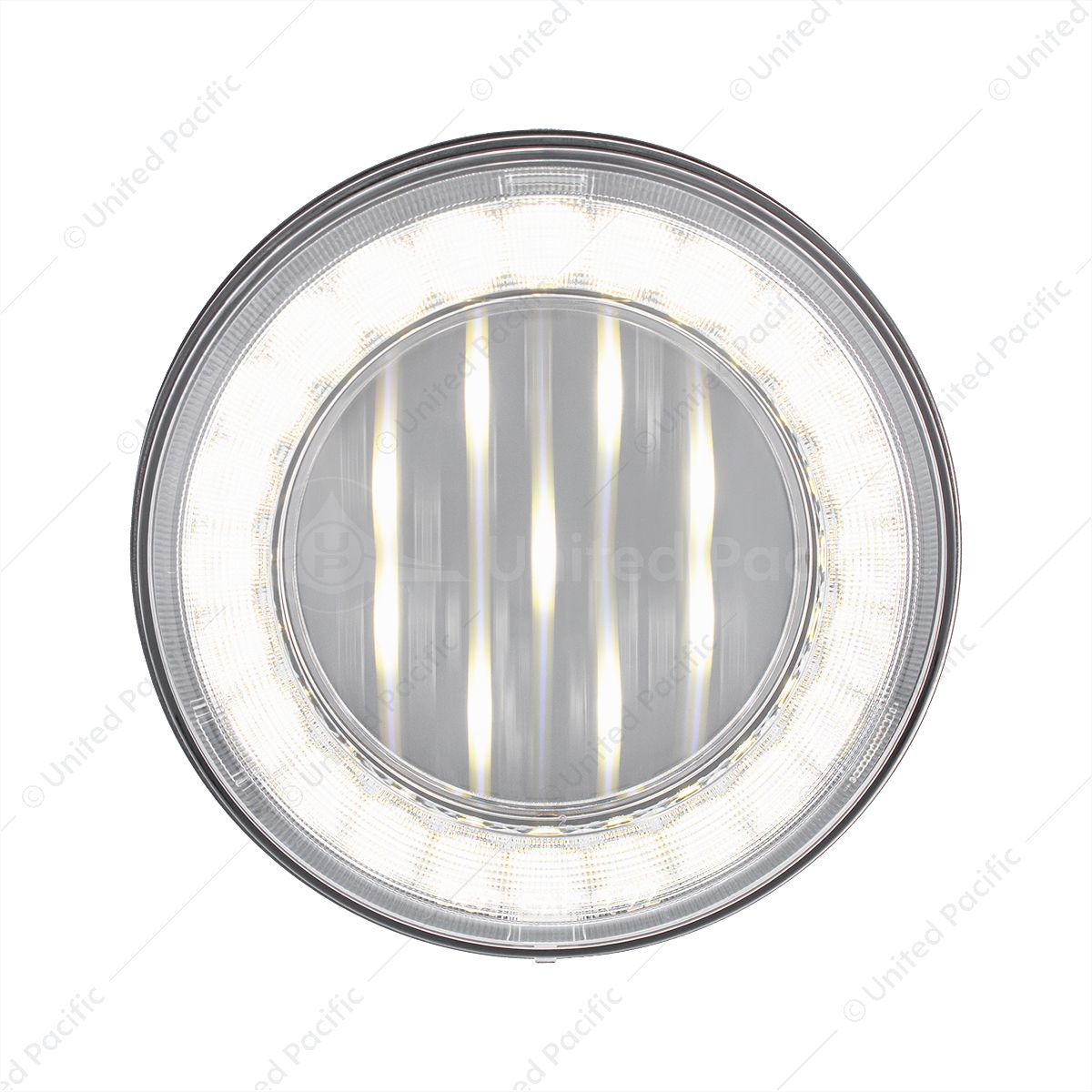 33 LED 4" Round Lumos Light X-Series (Back-Up) - White LED/Clear Lens