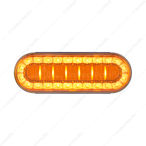 30 LED 6" Oval Lumos Light I-Series (Turn Signal) - Amber LED