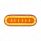 30 LED 6" Oval Lumos Light I-Series (Turn Signal) - Amber LED/Amber Lens