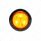 3 LED 2" Round Low Profile Light Kit (Clearance/Marker) - Amber LED/Lens