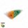 Double Fury 4 LED Fender Signal Light For 2008-2017 Kenworth T660-Amber & Green LED, Driver