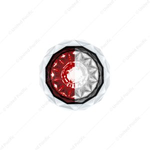 Double Fury 4 LED Dual Function 1-1/8" Crystal Watermelon Light-Red & White LED