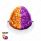 Double Fury 19 LED Dual Function Crystal Watermelon Light With Chrome Bezel-Amber & Purple LED/Clear