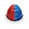 Double Fury 19 LED Dual Function Crystal Watermelon Light Kit With Bezel-Red & Blue LED/Clear Lens