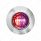 2 LED 3/4" Mini Dual Function Double Fury Light (Clearance/Marker) - Red & Purple LED/Clear Lens