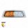 Double Fury 5 LED Fender Turn Signal Light For 2013-2021 Kenworth T680-Amber & White LED/Clear Lens