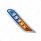 Double Fury 5 LED Door Turn Signal Light For 2012-2021 Peterbilt 579-Amber & Blue LED, Driver