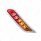 Double Fury 5 LED Door Turn Signal Light For 2012-2021 Peterbilt 579-Amber & Red LED, Driver