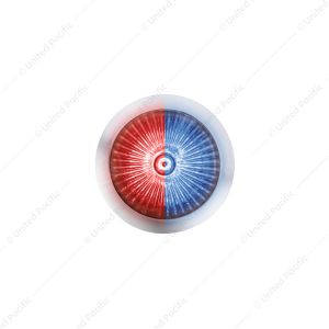 Double Fury 4 LED Dual Function 1-1/8" Spike Light-Red & Blue LED