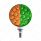 Double Fury 38 LED Reflector Double Face Turn Signal Light-Amber, Red, & Green LED
