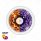 Double Fury UltraBurst 9 LED Dual Function 1-1/2" Watermelon Clearance/Marker Light-Amber & Purple L