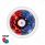 Double Fury UltraBurst 9 LED Dual Function 1-1/2" Watermelon Clearance/Marker Light-Red & Blue LED