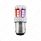 360-Degree Double Fury High Power 18 LED 1157 Bulb-Red & Purple LED