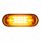 Saber 32 LED 6" Oval Turn Signal Light-Amber LED/Amber Lens
