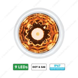 UltraBurst 9 LED Dual Function 1-1/2" Watermelon Light