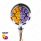 Double Fury 34 LED Dual Function 3" Double Face Turn Signal Light-Amber, Red, & Purple LED/Clear Len