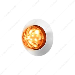 6 LED Dual Function 1-1/4" Watermelon Light With Stainless Steel Bezel