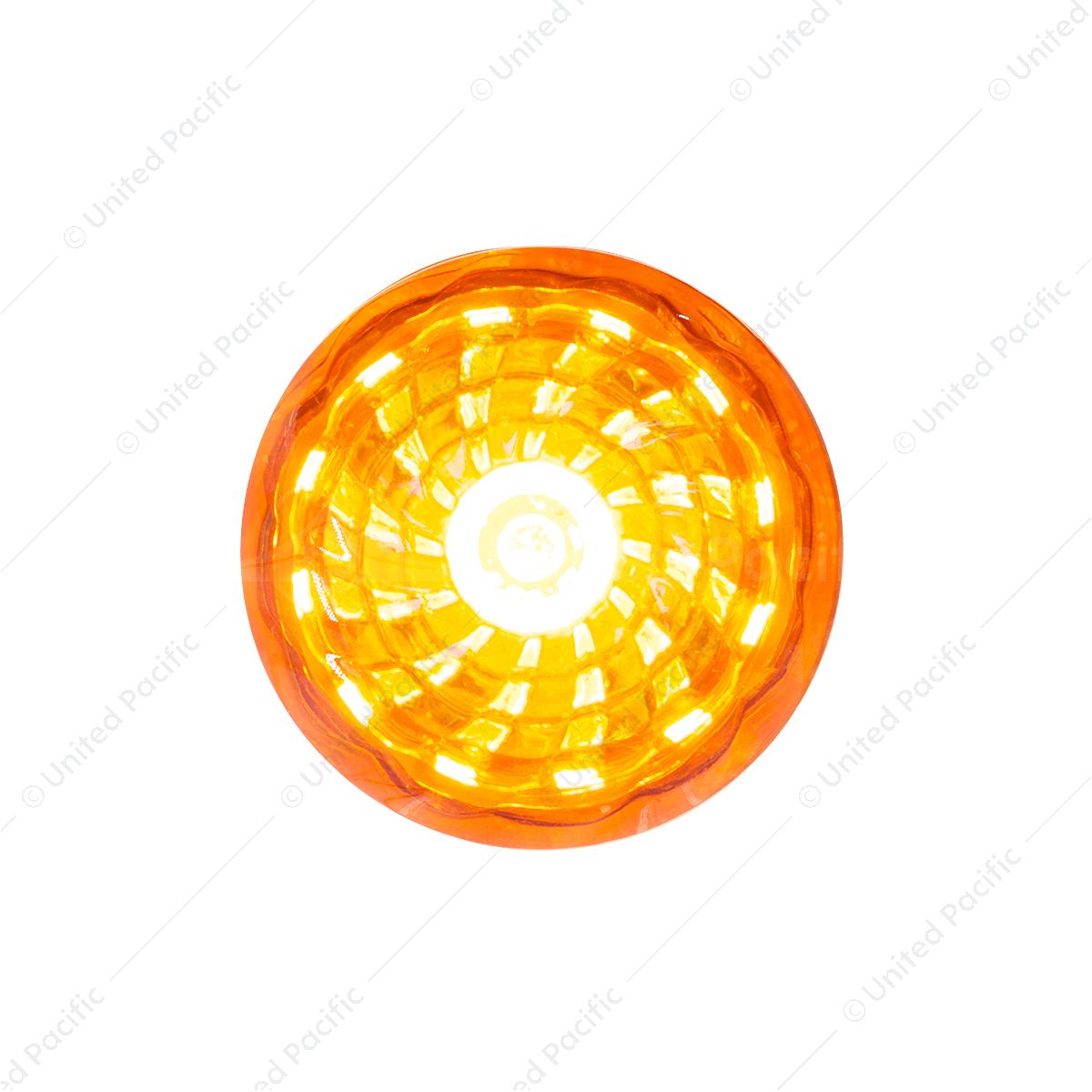 LED 1-1/4" Round Light (Clearance/Marker) - Amber LED/Amber Lens