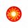 LED 1-1/4" Round Light (Clearance/Marker) - Red LED/Red Lens