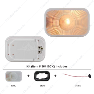 Rectangular Back-Up Light