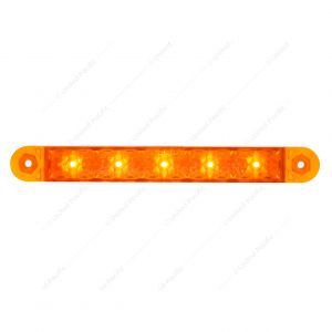 5" 5 Amber SMD LED Light Strip With 3-Wire Connection