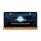 Black License Plate Frame With 14 LED 12" Light Bar - Amber LED/Amber Lens