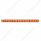 19 LED 12" Reflector Light Bar With Black Housing - Amber LED/Amber Lens