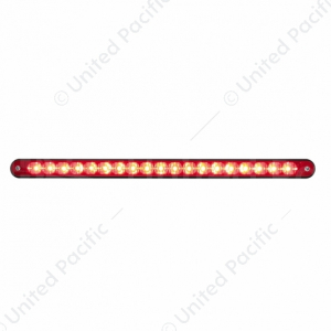 19 LED 12" Reflector Light Bar With Black Housing