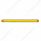 24 LED 12" GloLight Bar With Black Housing - Amber LED/Amber Lens