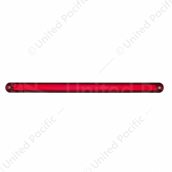 24 LED 12" GloLight Bar With Black Housing - Red LED/Red Lens