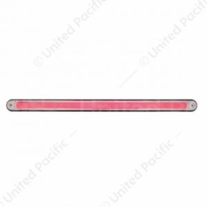 24 LED 12" GloLight Bar With Black Housing - Red LED/Clear Lens