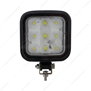 9 LED Square Wide Angle Driving/Work Flood Light