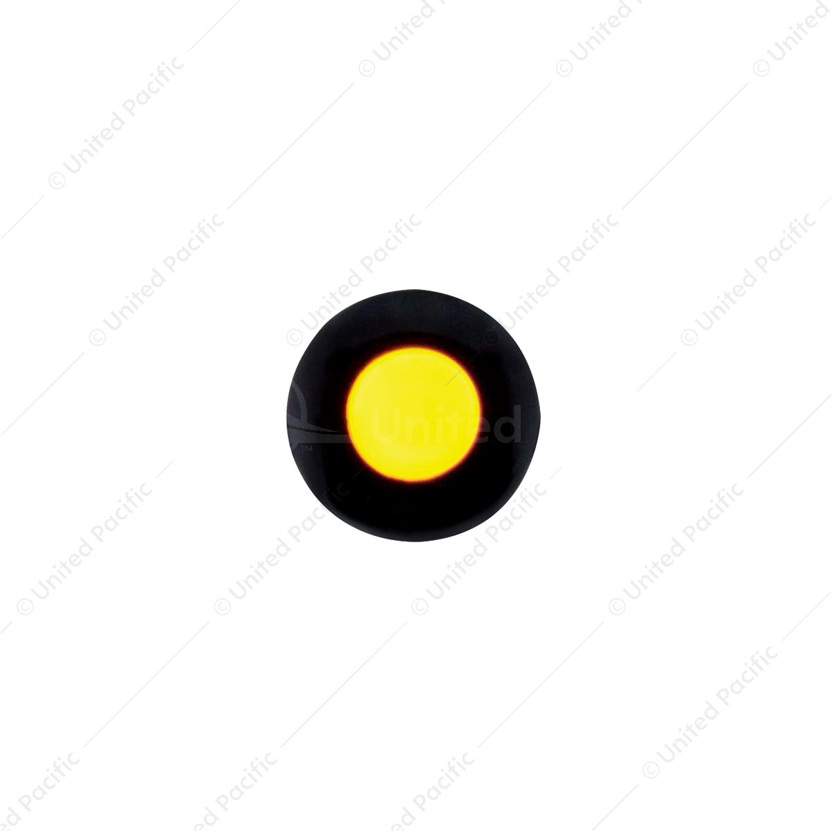 Single LED Snap-In Indicator Light - Amber (Bulk)