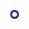 Single LED Snap-In Indicator Light - Blue/Clear (Bulk)
