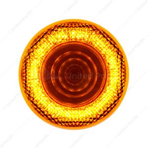 12 LED 2.5" Mirage Light (Clearance/Marker) - Amber LED/Amber Lens