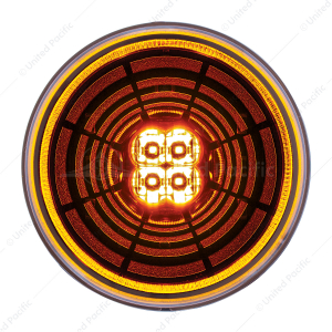 13 LED 4" Round Abyss Light (Turn Signal)