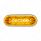 22 LED 6" Oval Abyss Light (Turn Signal) - Amber LED/Amber Lens