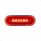 22 LED 6" Oval Abyss Light (Stop, Turn & Tail) - Red LED/Clear Lens