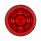 4 LED 2-1/2" Round Abyss Light (Clearance/Marker) - Red LED/Red Lens