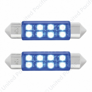 8 SMD High Power Micro LED 211-2 Dome Light Bulb (2-Pack)