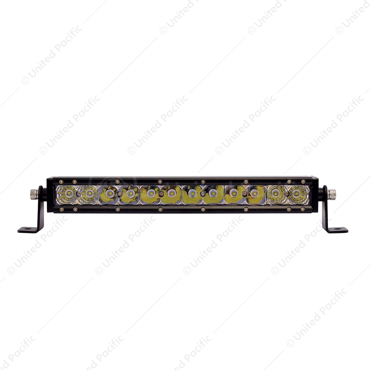 12 High Power CREE LED Single Row 12.5" Light Bar - Spot & Flood