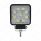 9 High Power LED 4-1/4" Square "Competition Series" Work Light - Flood