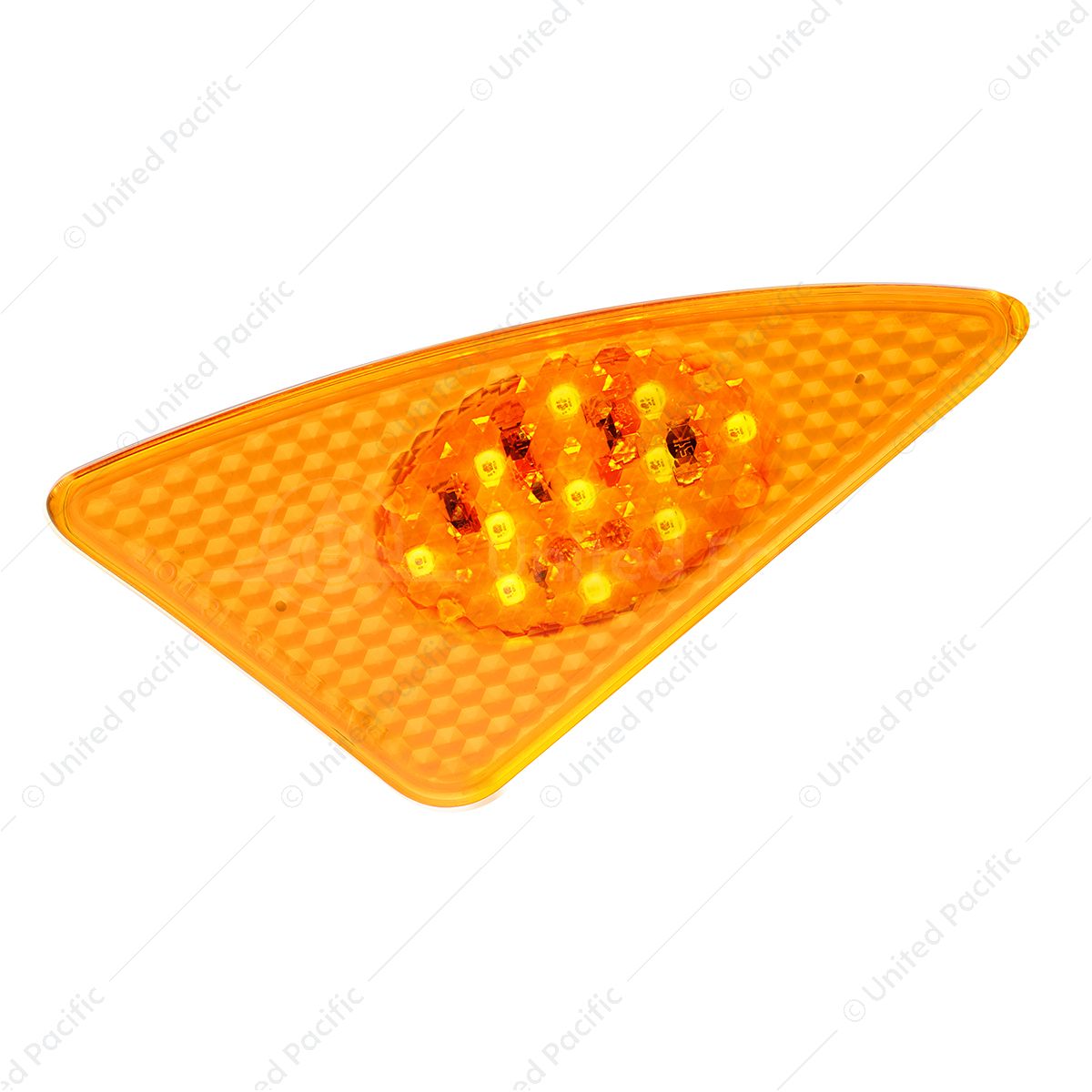 11 Amber LED Fender Signal Light For 2008-2017 Kenworth T660 - Passenger