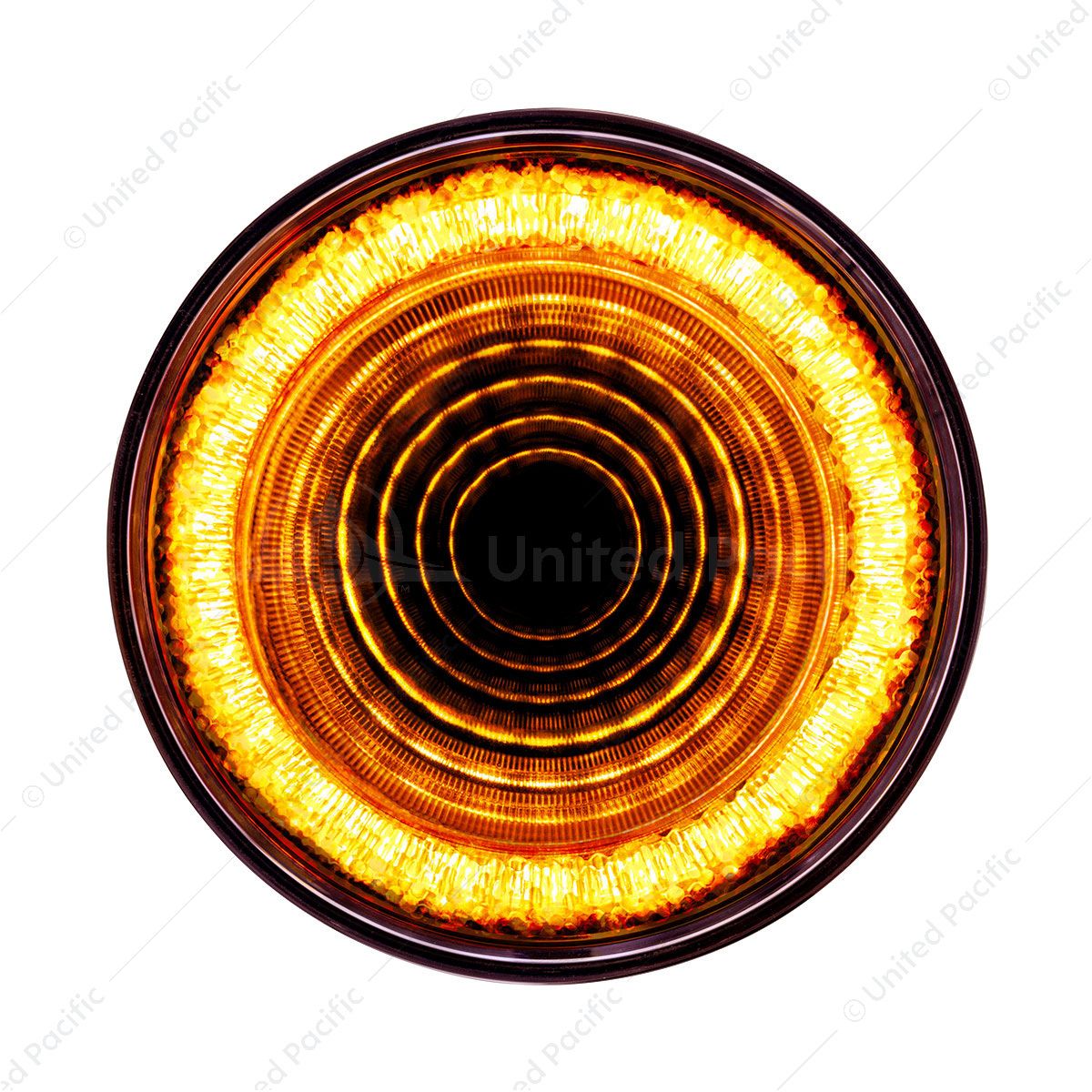 24 LED 4" Mirage Light (Turn Signal) - Amber LED/Amber Lens