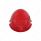 9 LED Dual Function GloLight Watermelon Cab/Auxiliary Light - Red LED/Red Lens (Bulk)
