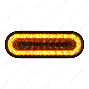 24 LED 6" Oval Mirage Light (Turn Signal)