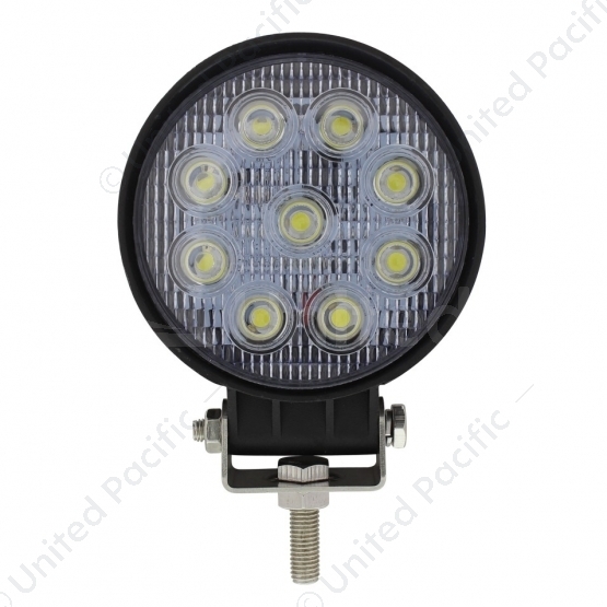 9 High Power LED Round Work Light - Spot