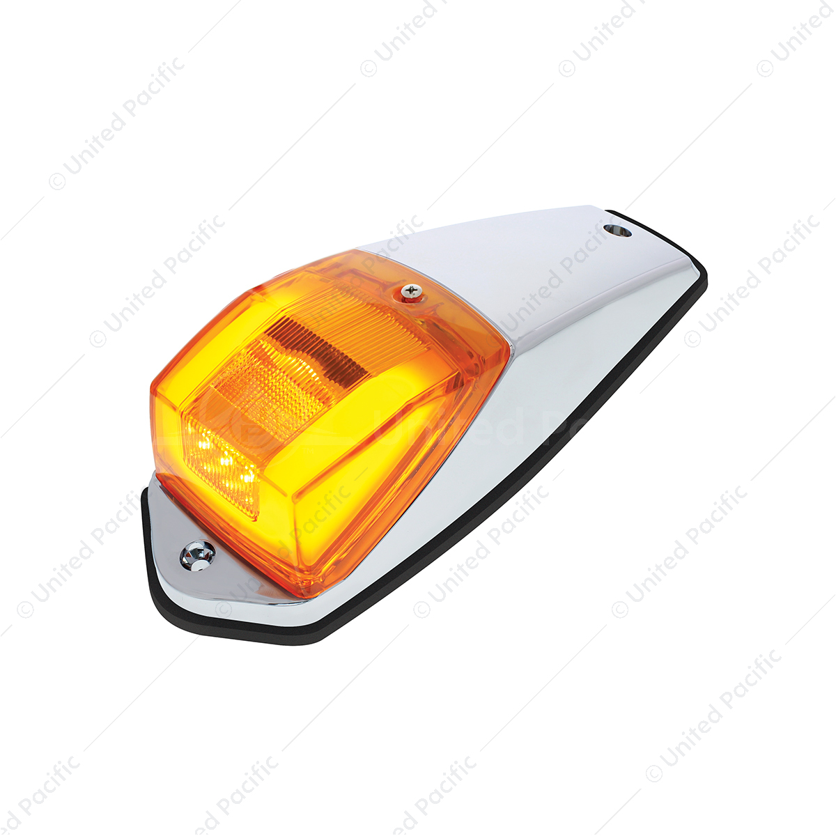 truck.upauto.com: GloLight 24 LED Square Cab Light Kit - Amber LED